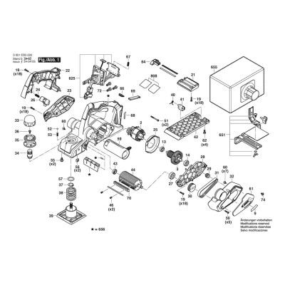 Bosch - GHO 18V-26
