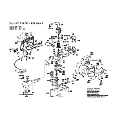 Bosch - PFZ 550 E