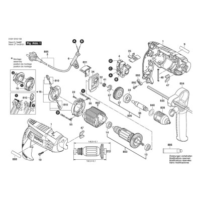 Bosch - GSB 1600