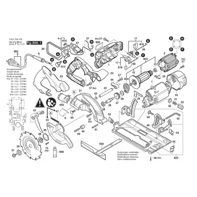 Bosch - GKS 55 CE BARE