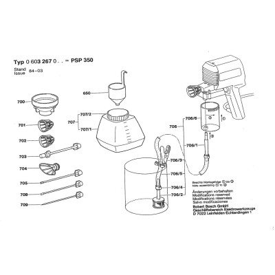 Bosch - Spritzpistole P