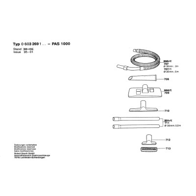 Bosch - PAS 1000