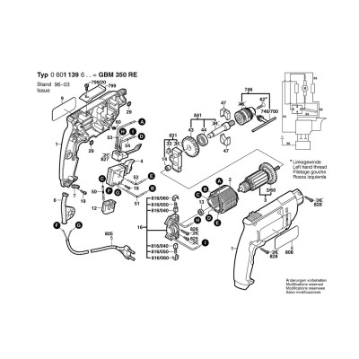 Bosch - GBM 350 RE
