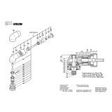 Bosch - Angle head 3/8'' sq