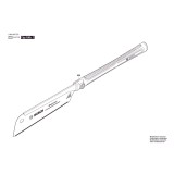 Bosch - Dozuki Saw 270mm