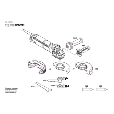 Bosch - BAG 125-3E