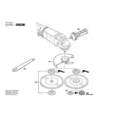 Bosch - GWS 26-230 BV