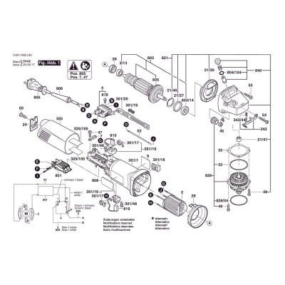Bosch - GWS 1000