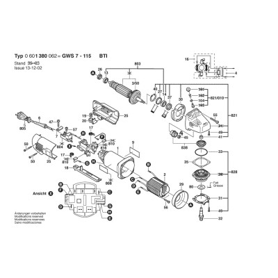 Bosch - GWS 7-115