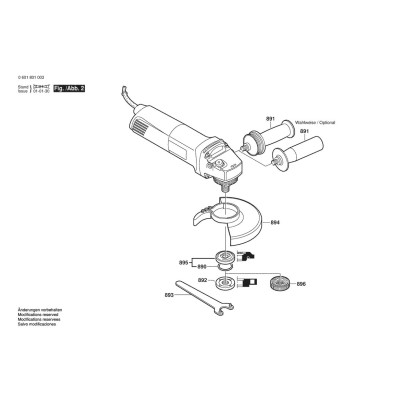 Bosch - GWS 900