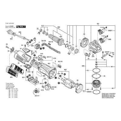 Bosch - GWX 19-125 S