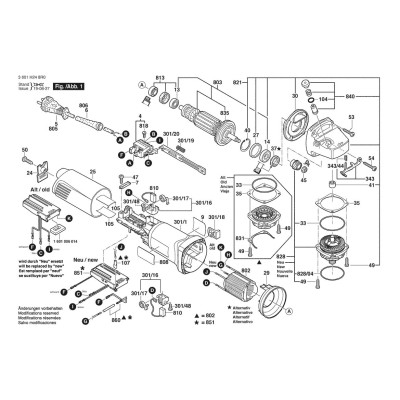 Bosch - GWS 1400