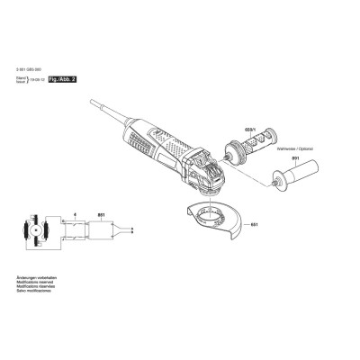 Bosch - GWX 13-125