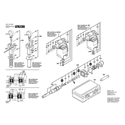 Bosch - GBH 8/65 DCE