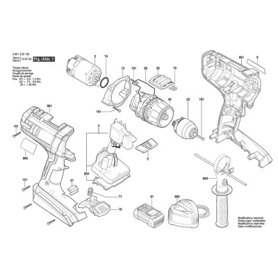 Bosch - GSR 36 VE-2 LI