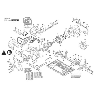 Bosch - GKS 65 GCE