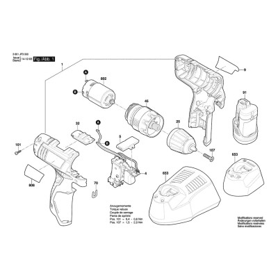Bosch - GSB 1080-2-LI