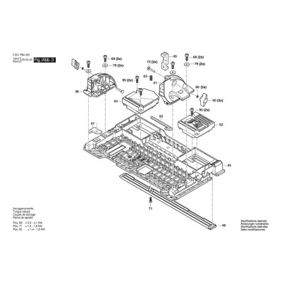 Bosch - GKT 18V-52 GC
