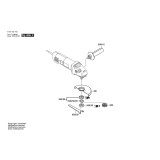 Bosch - GWS 10-125 C