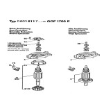 Bosch - GOF 1700 E