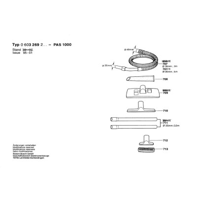 Bosch - PAS 1000