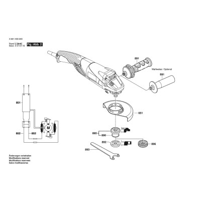 Bosch - GWS 15-125 CIE
