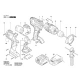 Bosch - GSB 14,4 VE-2-LI