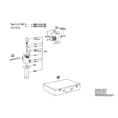 Bosch - UBH 3/24 SE