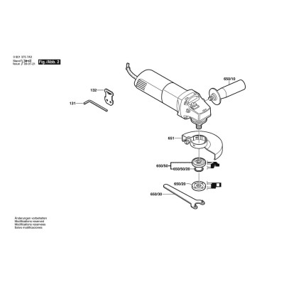 Bosch - GWS 6-115E