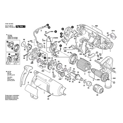 Bosch - PSB 700-2 RE (Auto-Lock)