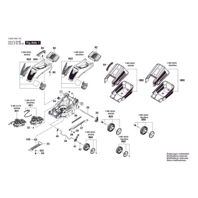 Bosch - ARM 34 R