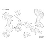 Bosch - GSR 18-2-LI Plus