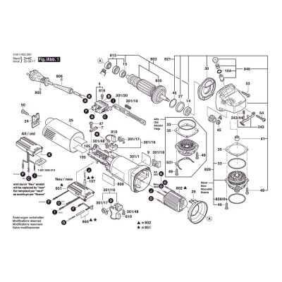Bosch - GWS 11-125 CIE