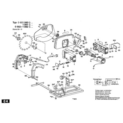 Bosch - CIRCULAR SAW