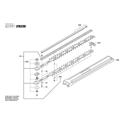 Bosch - AHS 54-20 LI