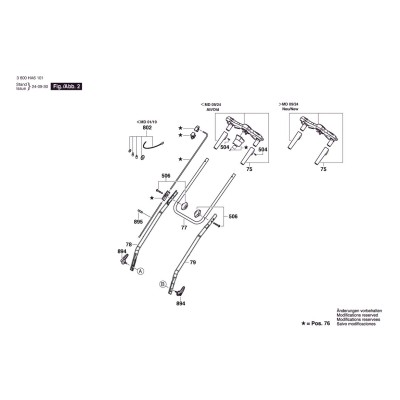 Bosch - ARM 34 R