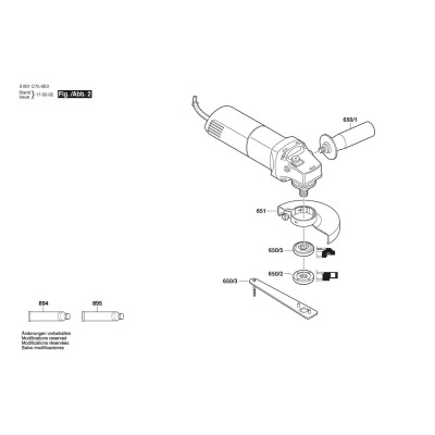 Bosch - GWS 600