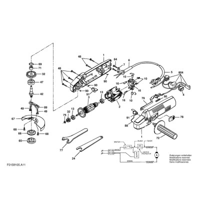 Bosch - ANGLE GRINDER