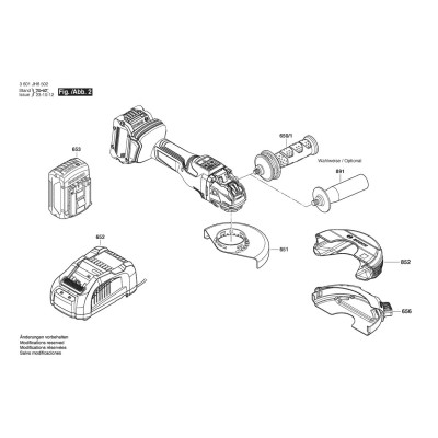 Bosch - GWX 18V-15 SC
