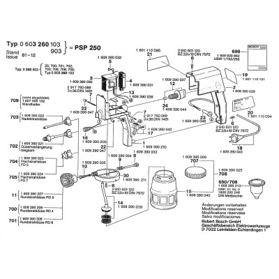Bosch - PSP 250
