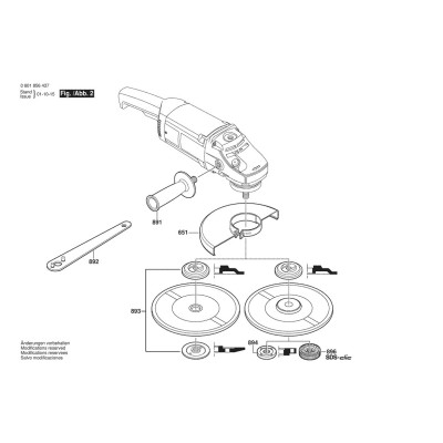 Bosch - GWS 26-230 H