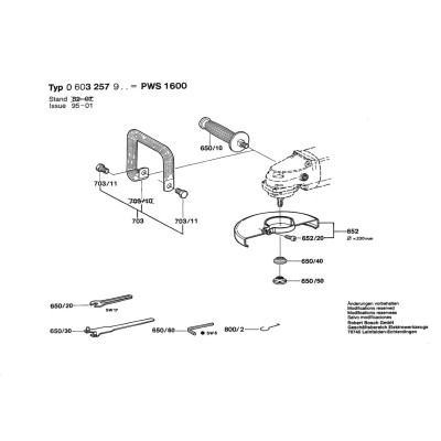 Bosch - PWS 1600