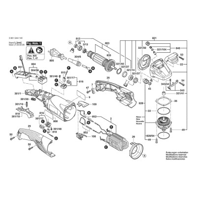 Bosch - GWS 18-125 PL INOX