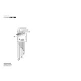 Bosch - PRO Key Hex SET 9p