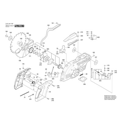 Bosch - GCM 18V-216