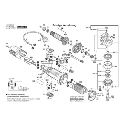 Bosch - GWS 7-115  ET