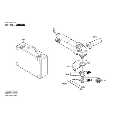 Bosch - GWS 1000