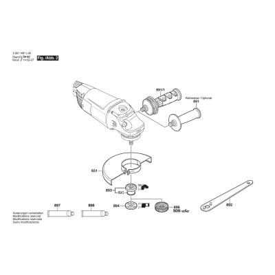 Bosch - GWS 22-230 H
