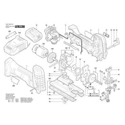 Bosch - GST 18V-LI S