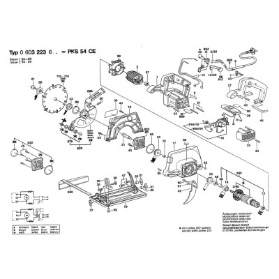 Bosch - PKS 54 CE